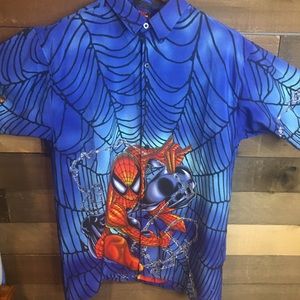 Marvel Comics Spider Man XL Graphics button down